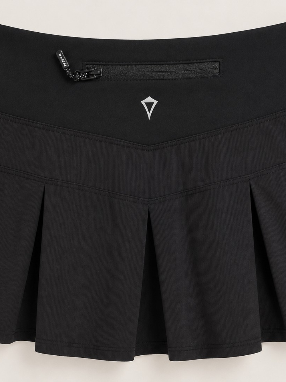 Ivivva Black Athletic Skirt with A Zip Pocket